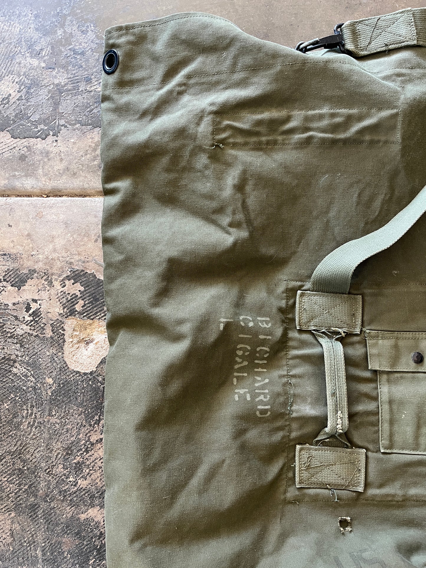 Military Top Handle Duffle