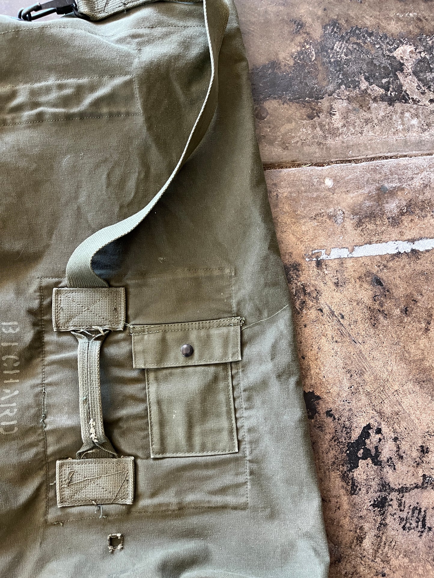 Military Top Handle Duffle