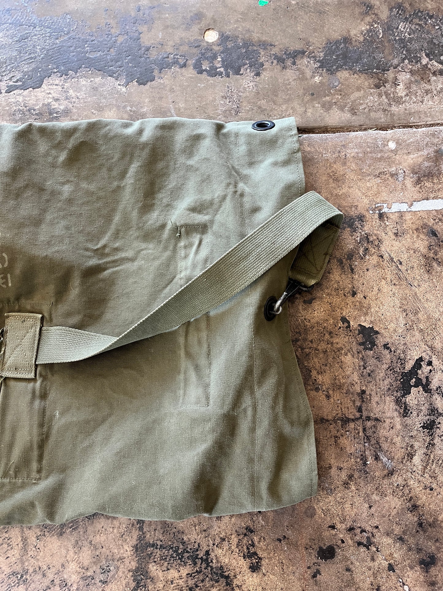 Military Top Handle Duffle