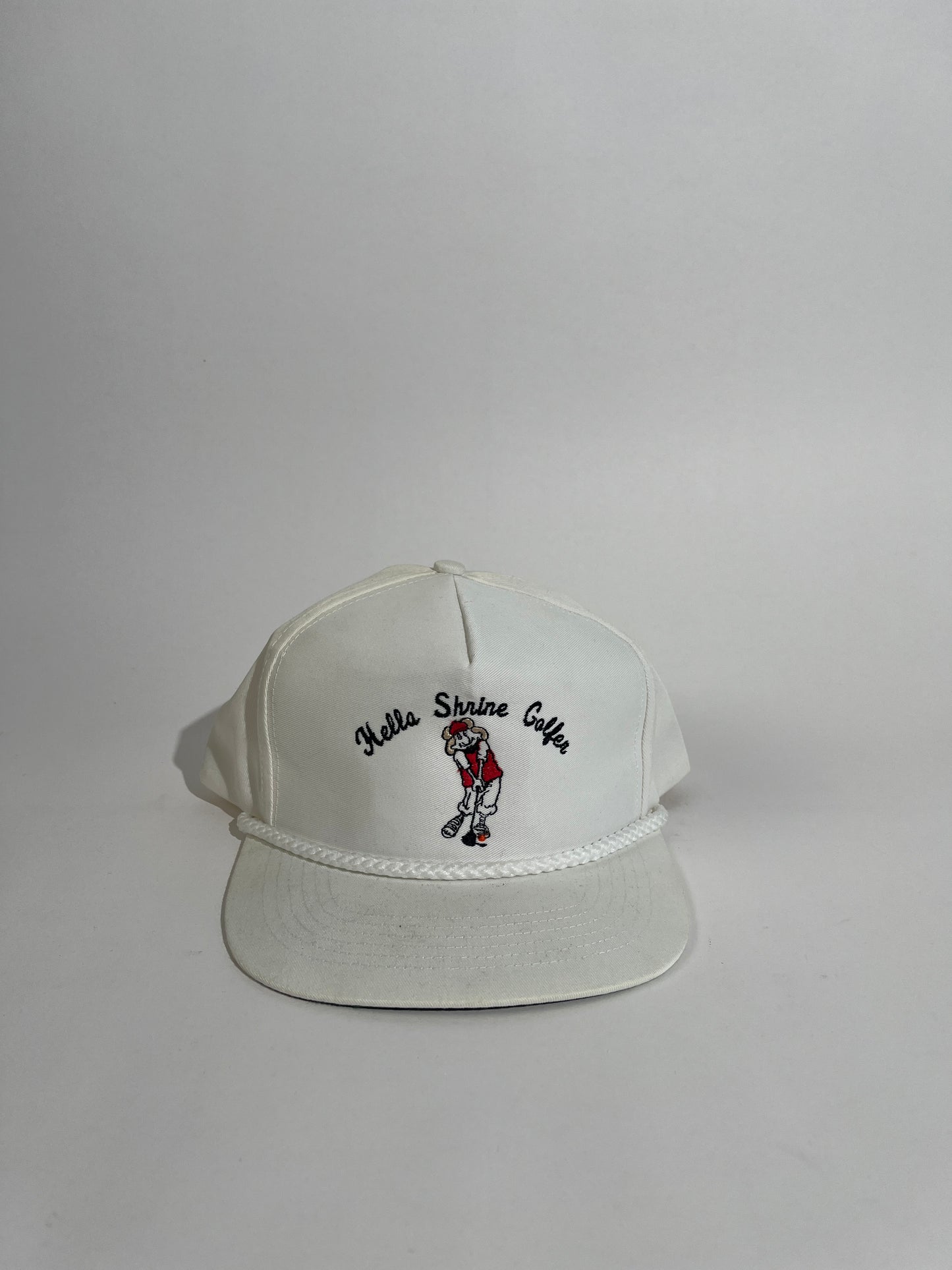 Hella Shrine White Golfer Hat