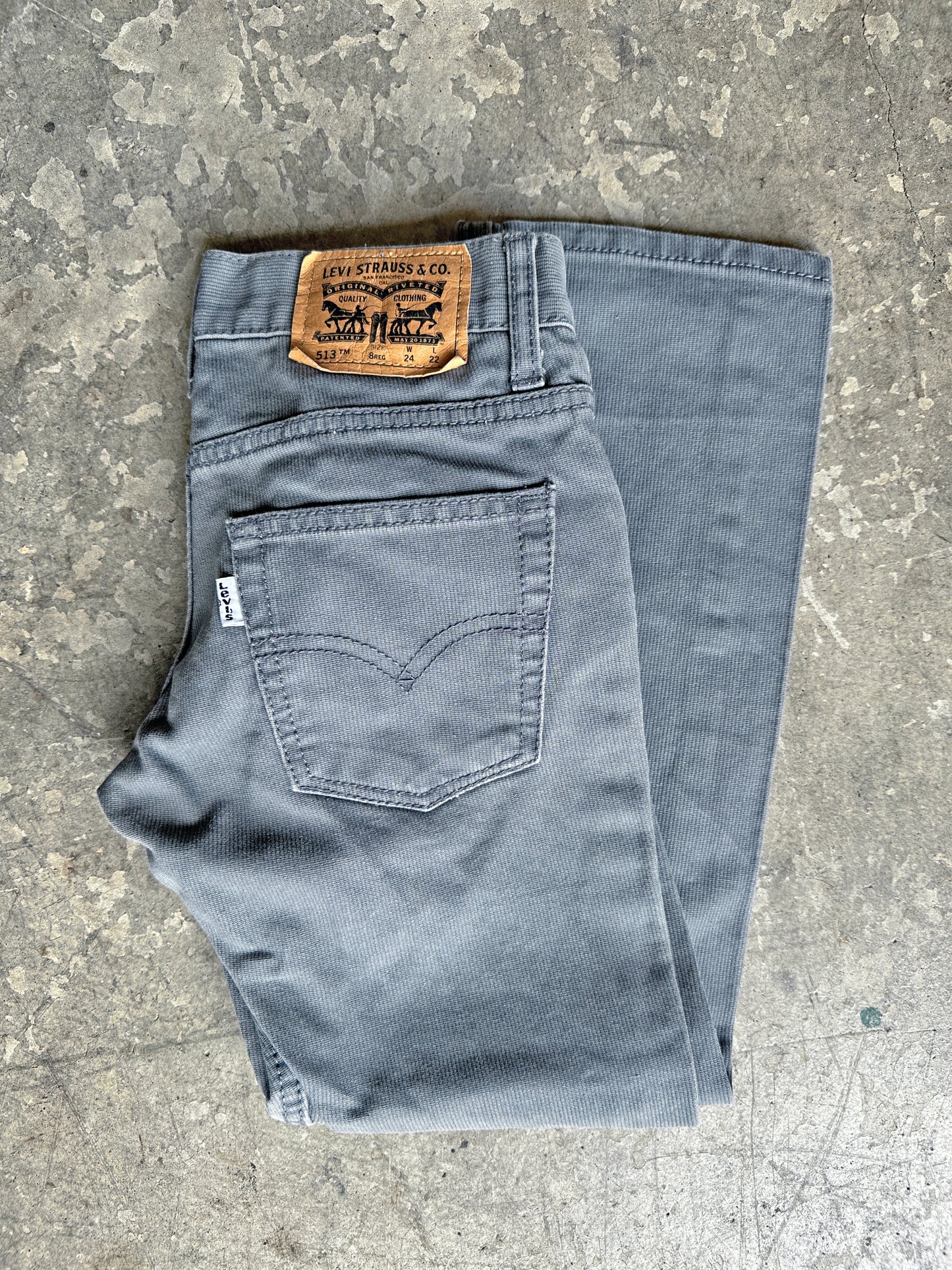 Youth Gray Levi's