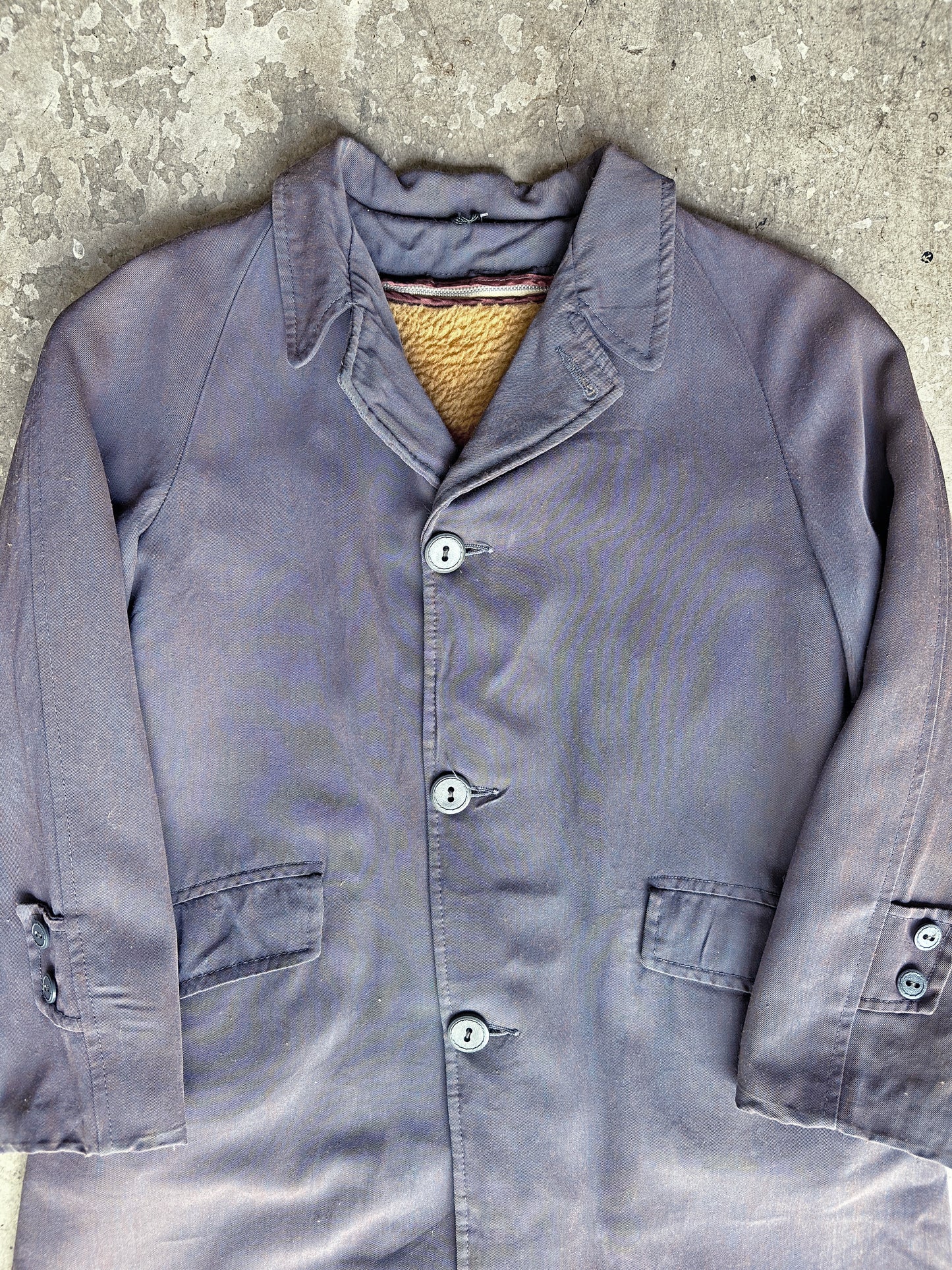 Youth Brown Lined Coat