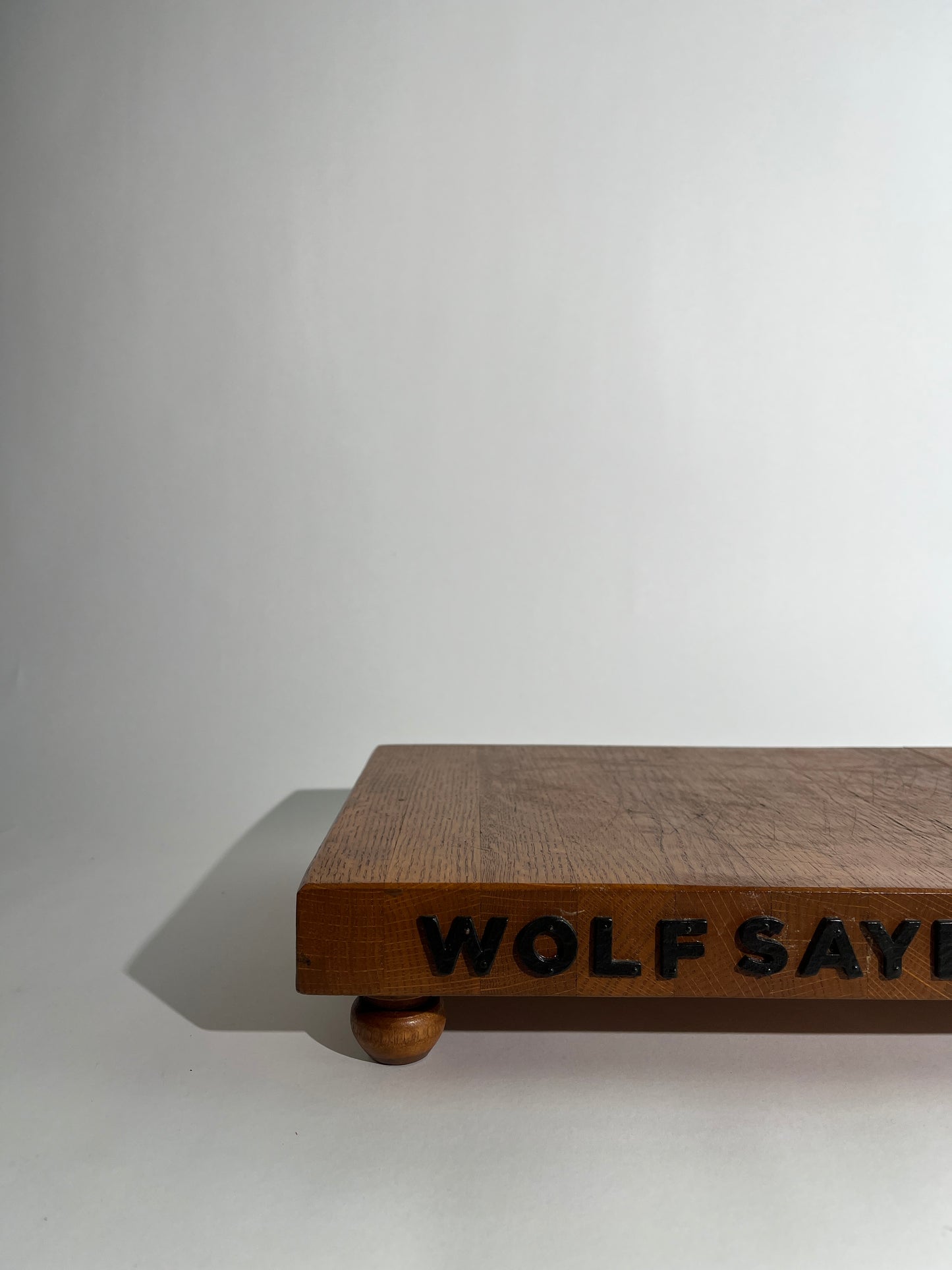 Wolfsayer & Heller Wooden Board