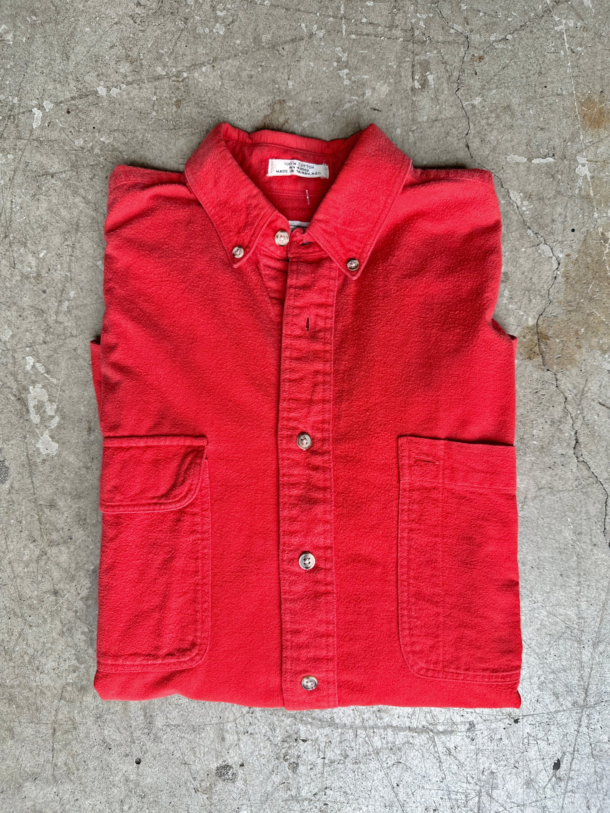 Red Flannel Button Up