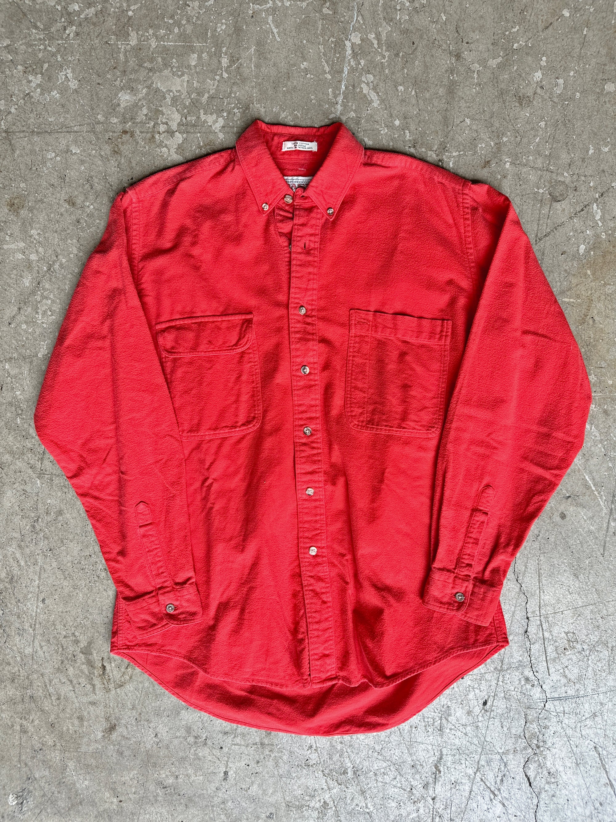 Red Flannel Button Up