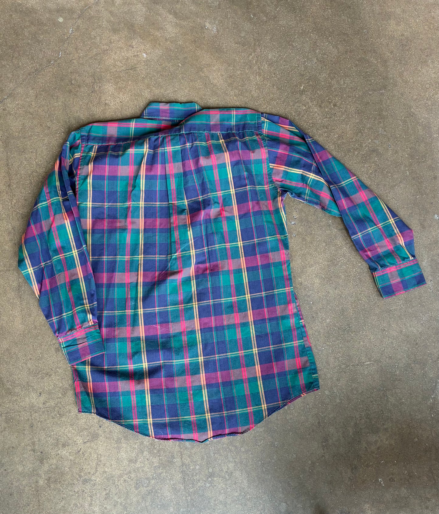 Plaid "Knights Bridge" Long Sleeve Shirt