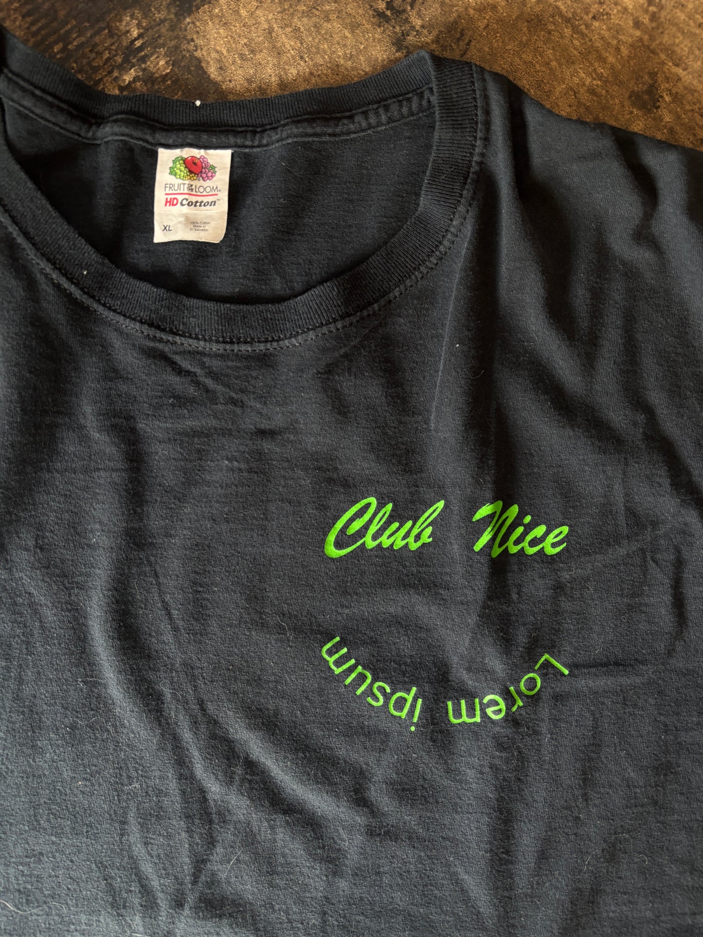 Black Club Nice Long Sleeve Tee