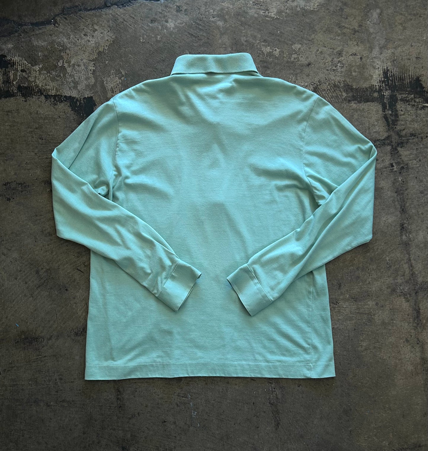 Mint Long Sleeve Polo