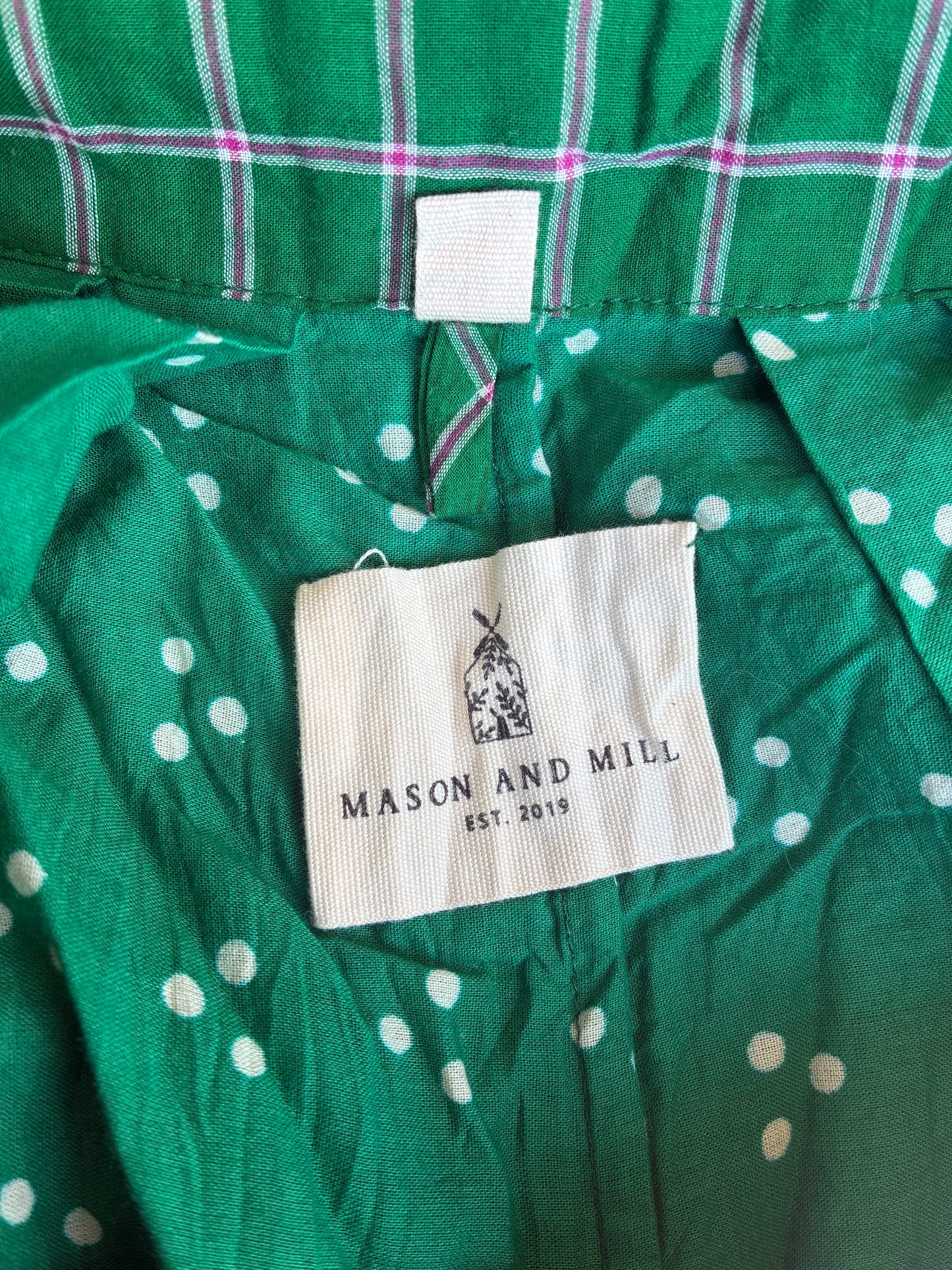 Mason and Mill Green Pants