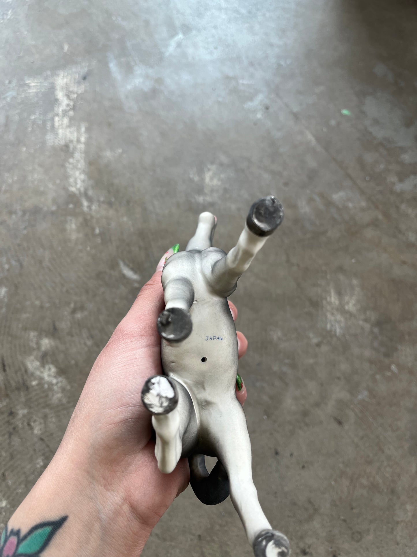 Japanese Ceramic Horse Figurine