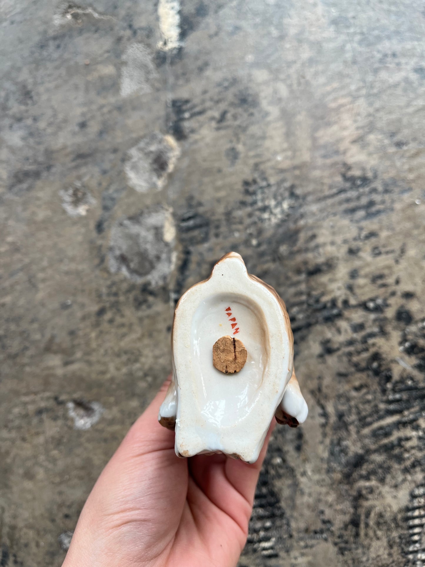 Individual Japanese Ceramic Bear Shaker