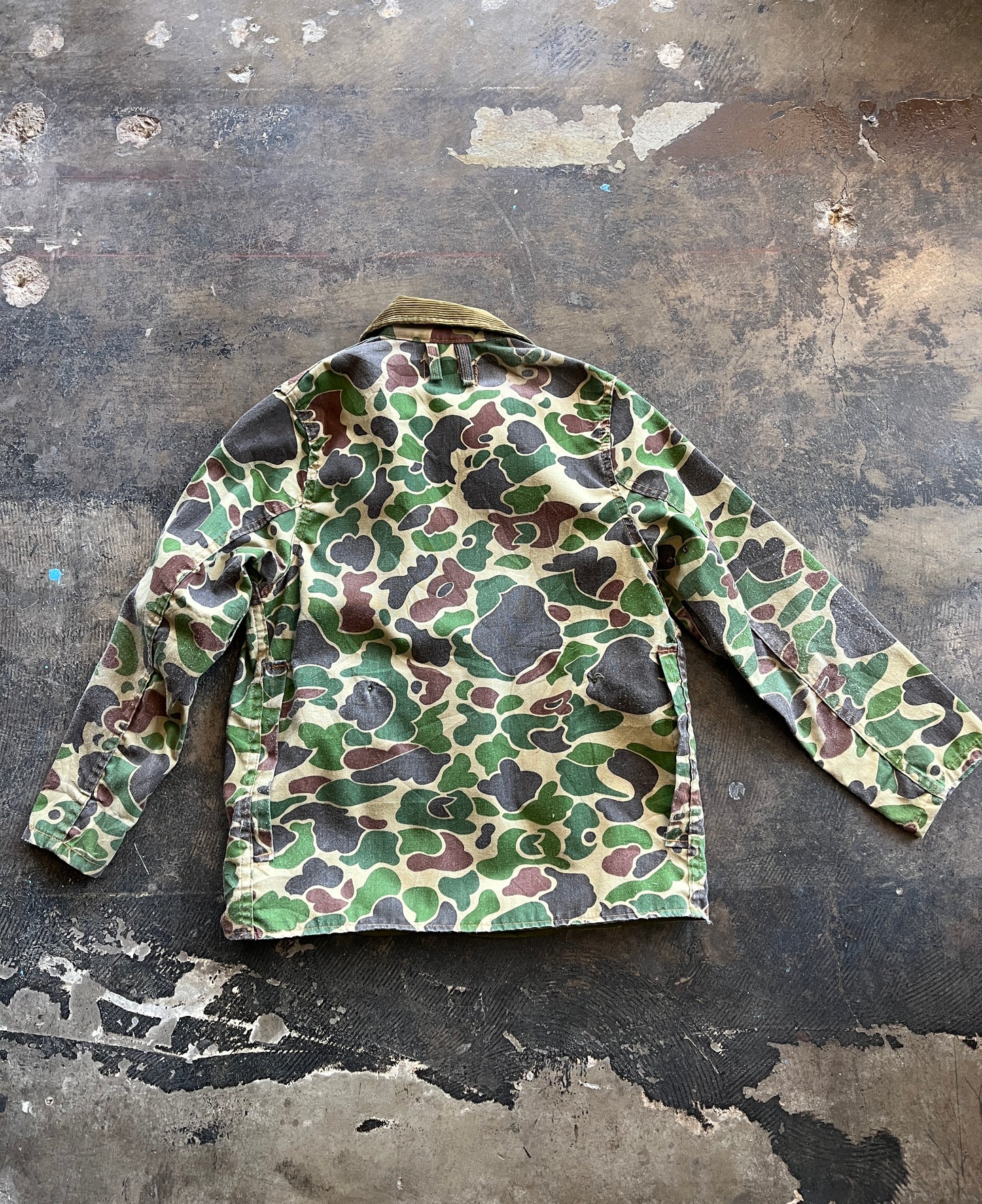SafTBak Camo Button Up Jacket