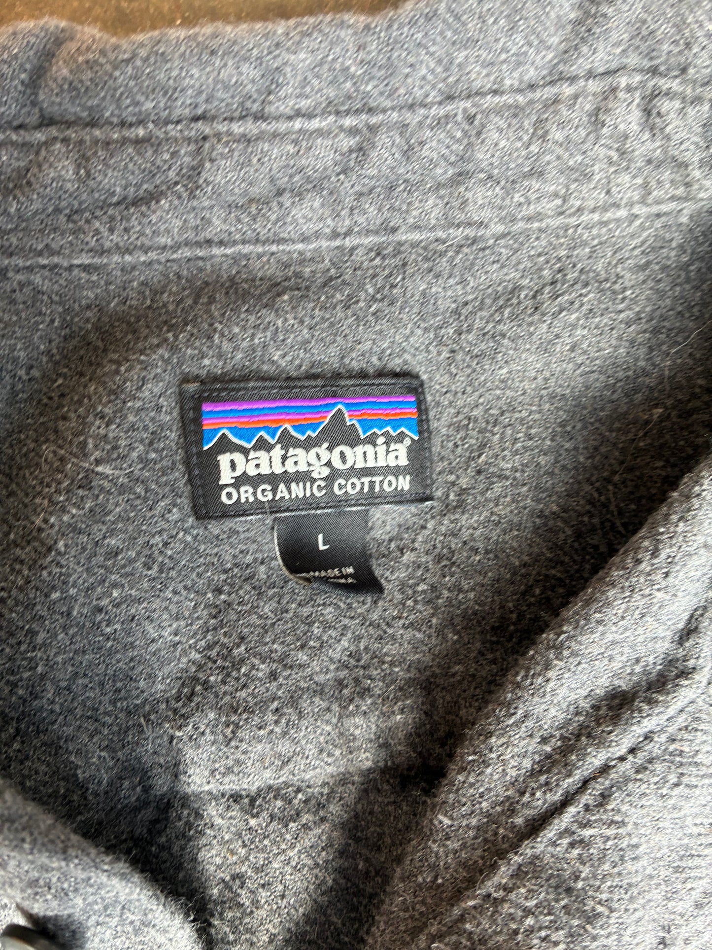 Charcoal Patagonia Button Up