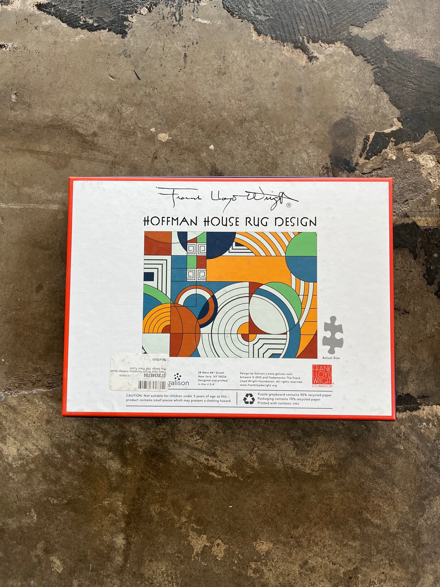 Frank Lloyd Wright 1000 Piece Puzzle