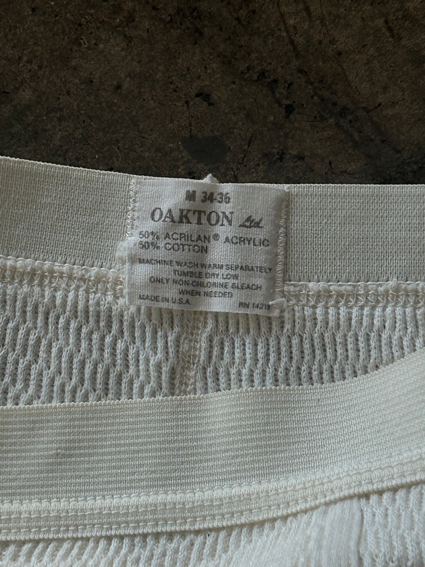 Oakton Long John Waffle Knit Pants