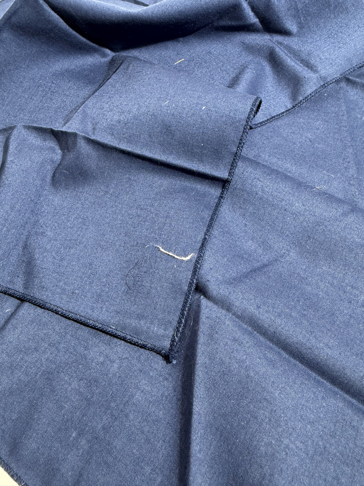 Navy Blue Handkerchief