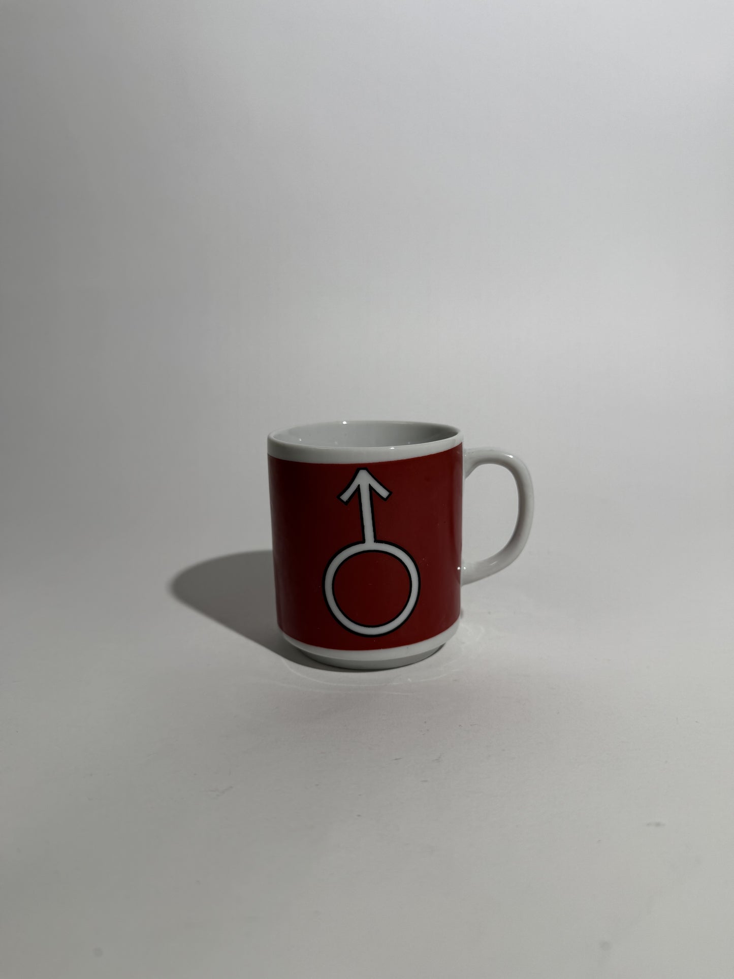 Red Male/Female Symbol Mug