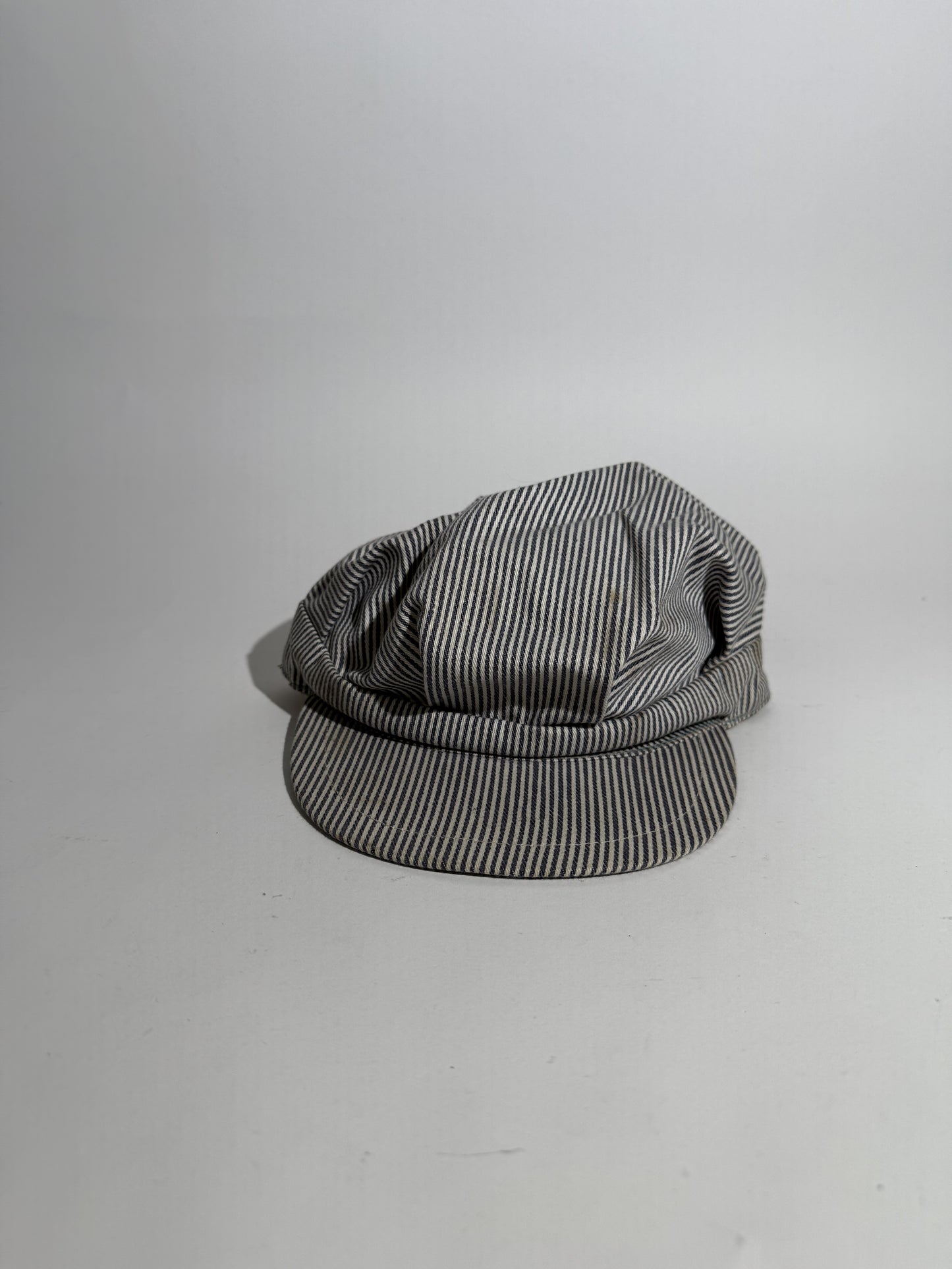 Blue + White Striped Conductors Hat