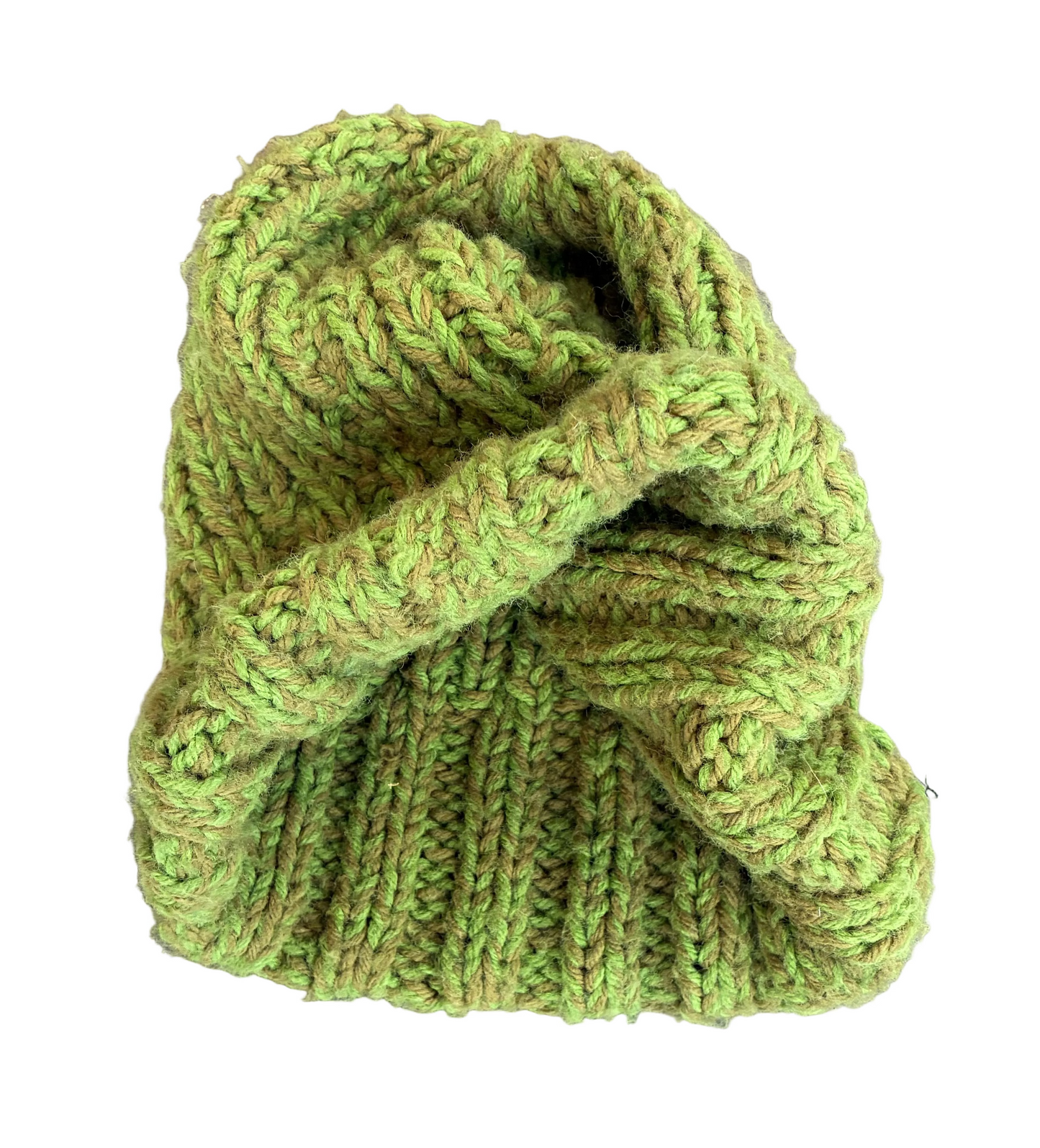 Green Knit Beanie