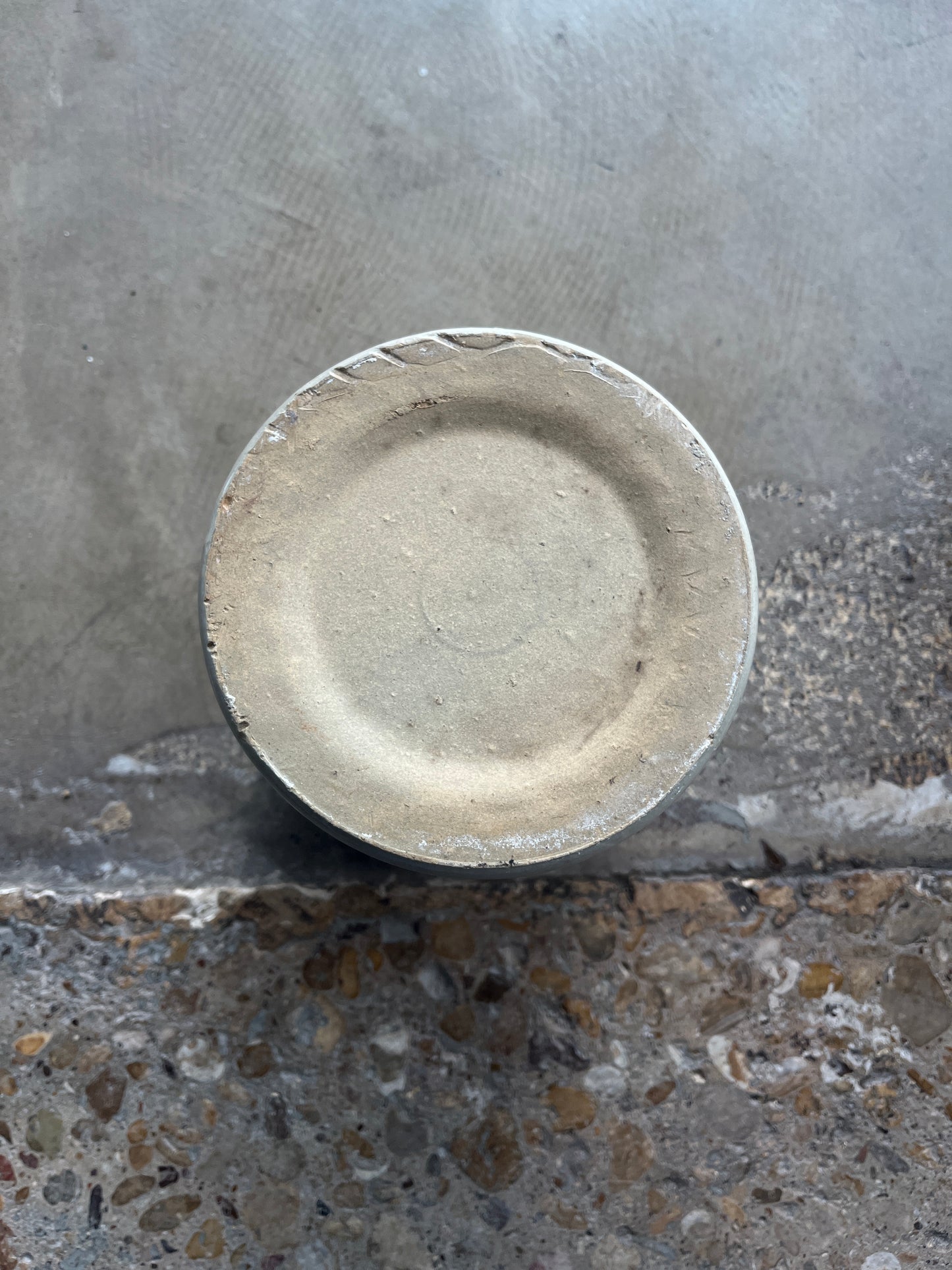 Beige Ceramic Canister