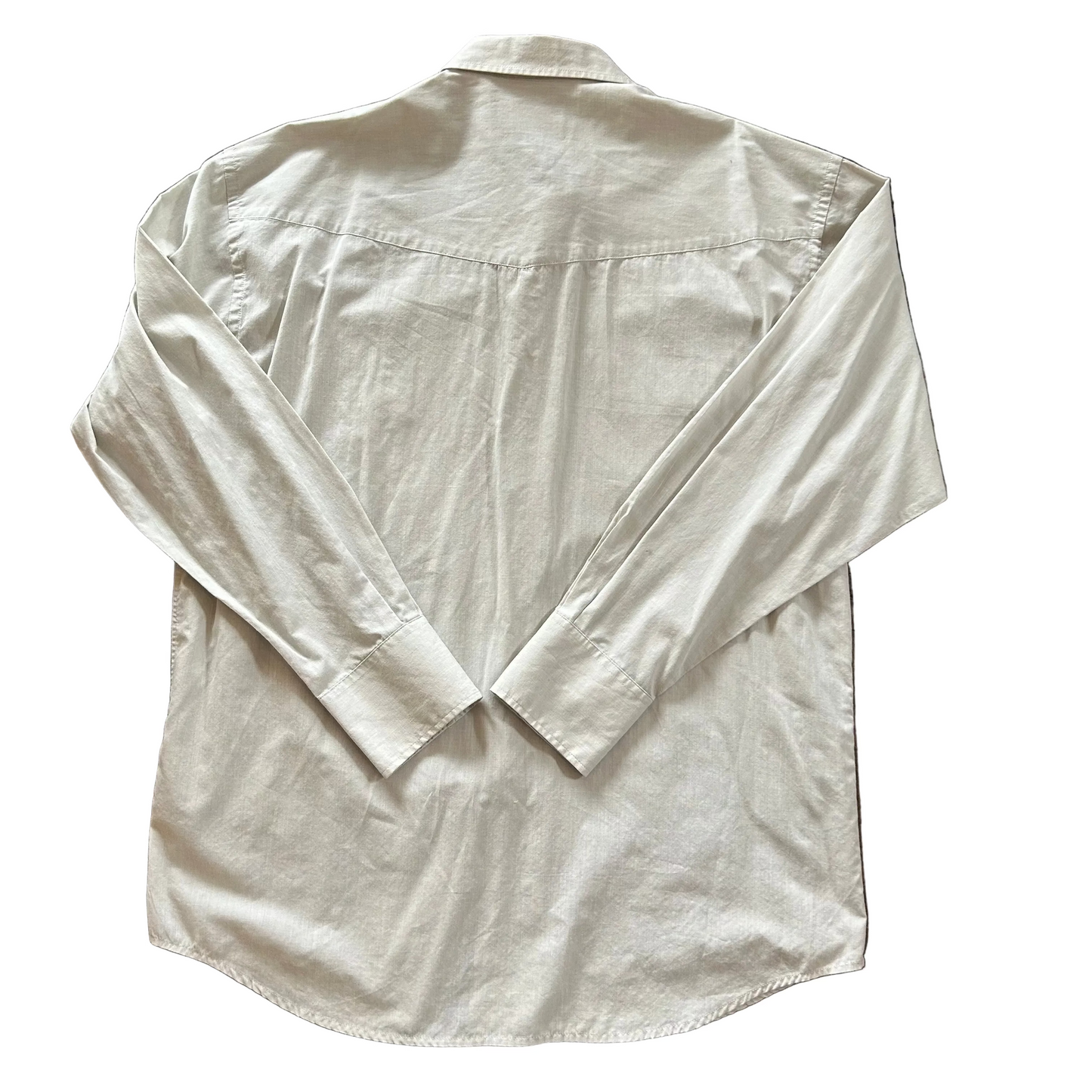 Light Gray Resistol Pearl Snap
