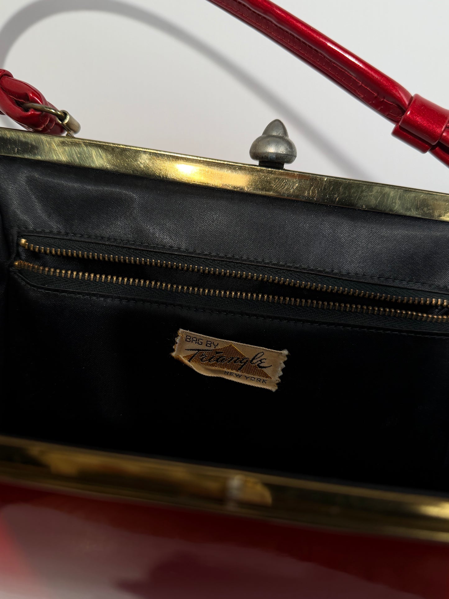 Red Leather Pocketbook