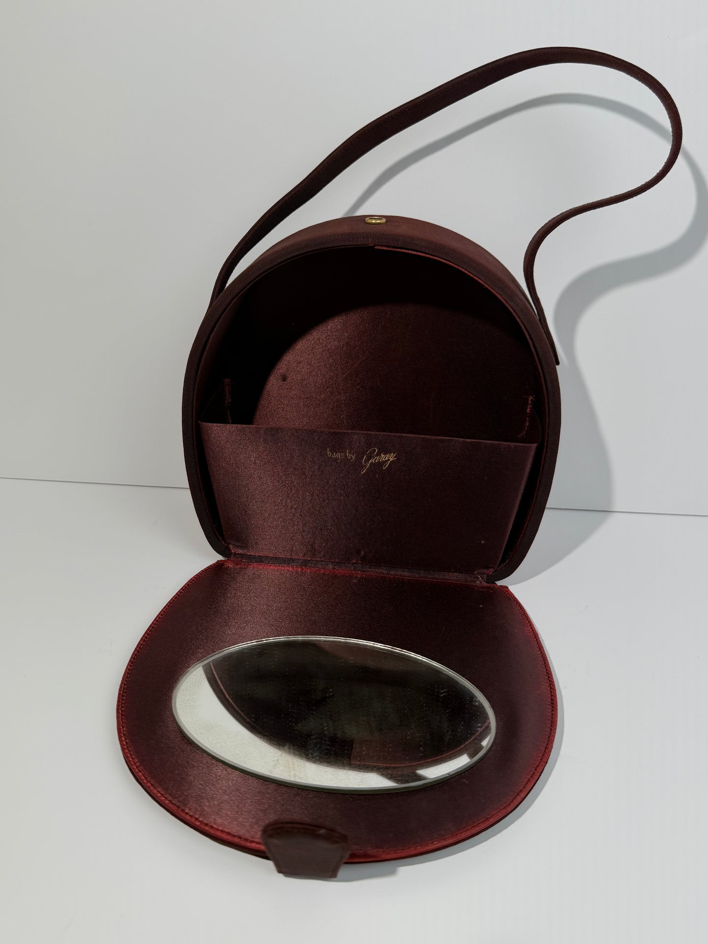 Brown Half Moon Purse