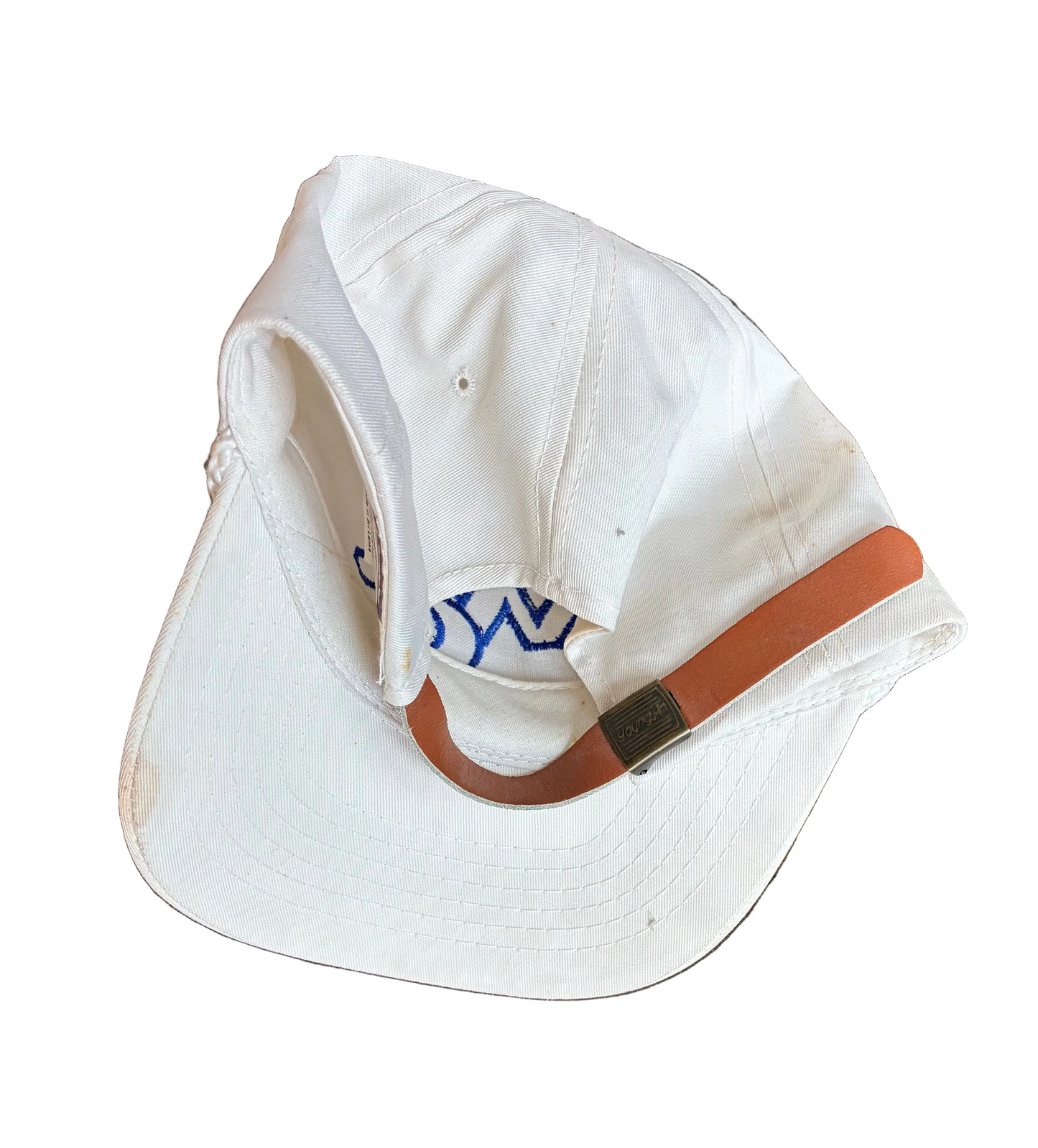 White "WC" Rope Brim Hat