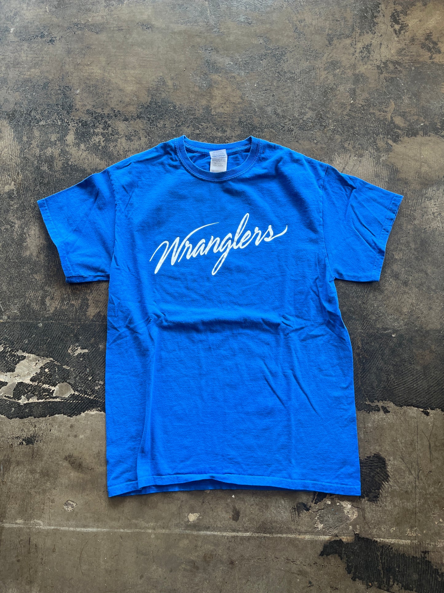 Vintage Blue Wrangler Tee