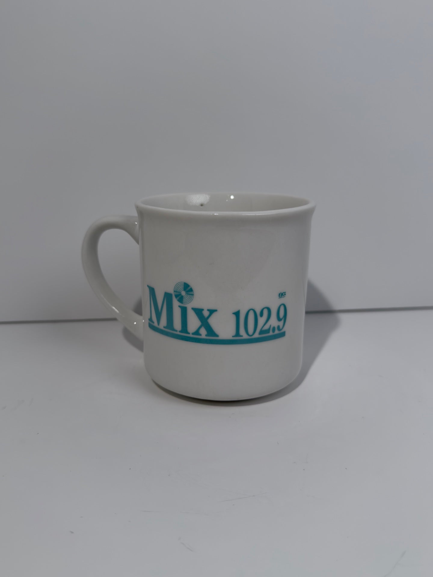 White Mix 102.9 Mug