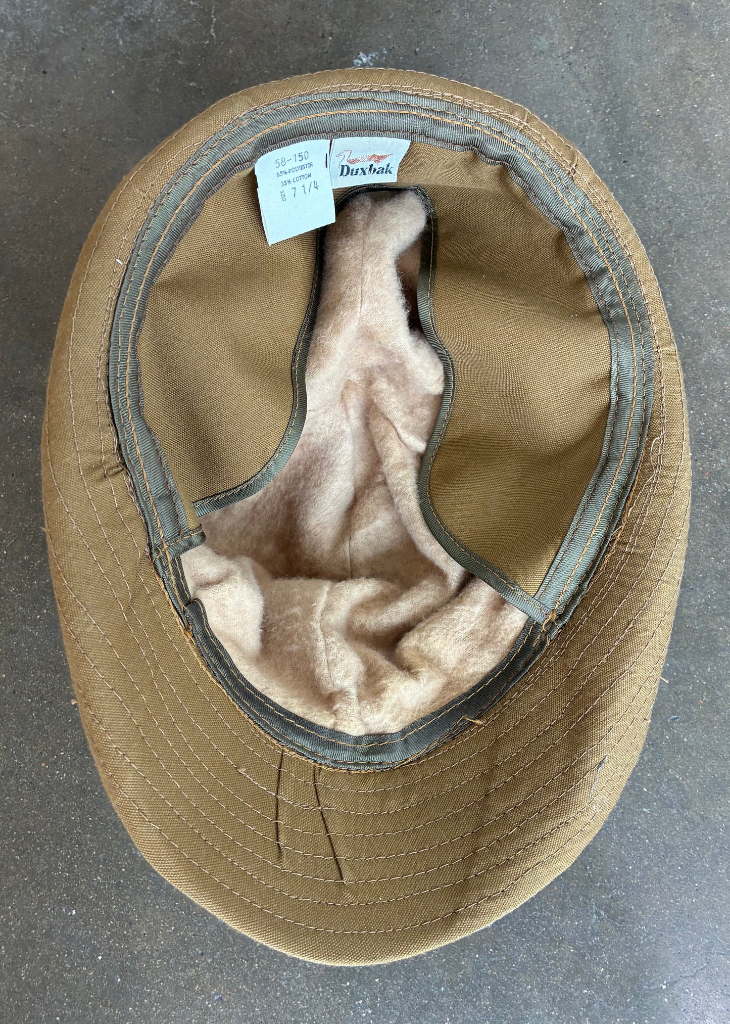 Tan Duxbak Hunting Hat