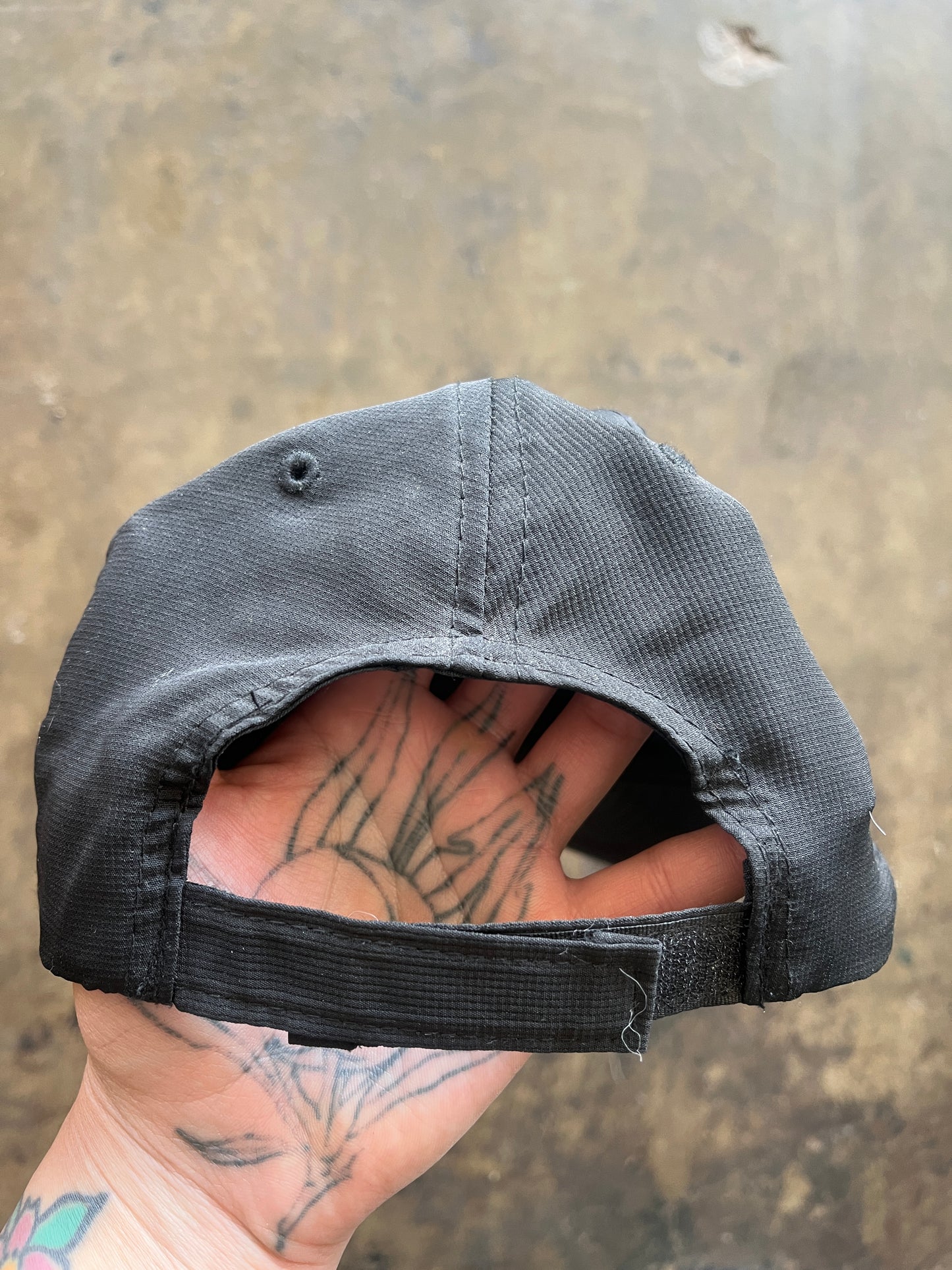 Black Embroidered Olympic USA Hat