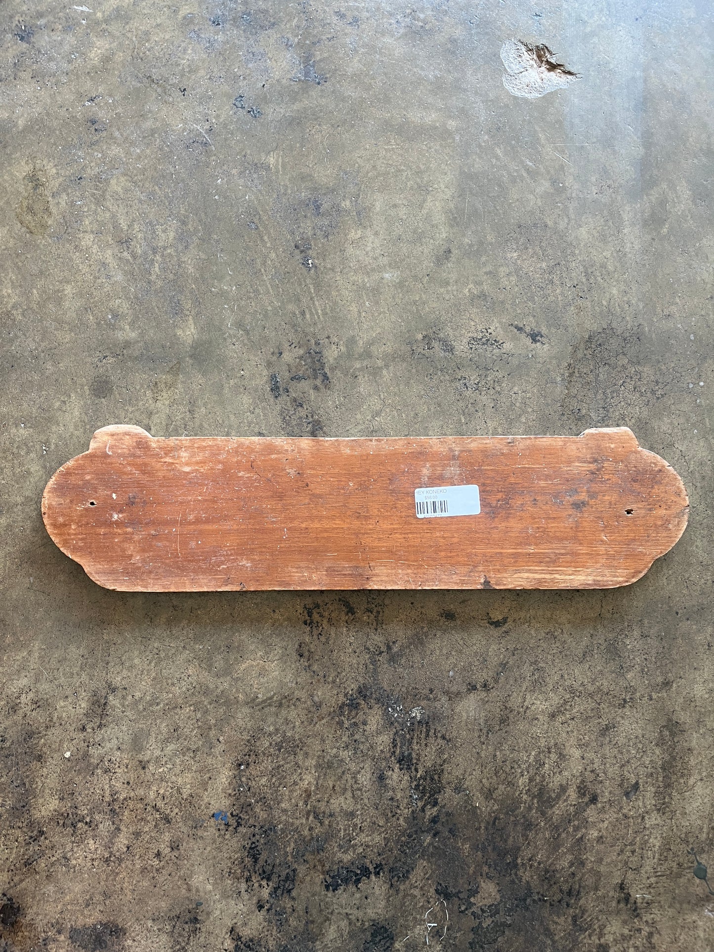 Van Hancock Wooden Plaque