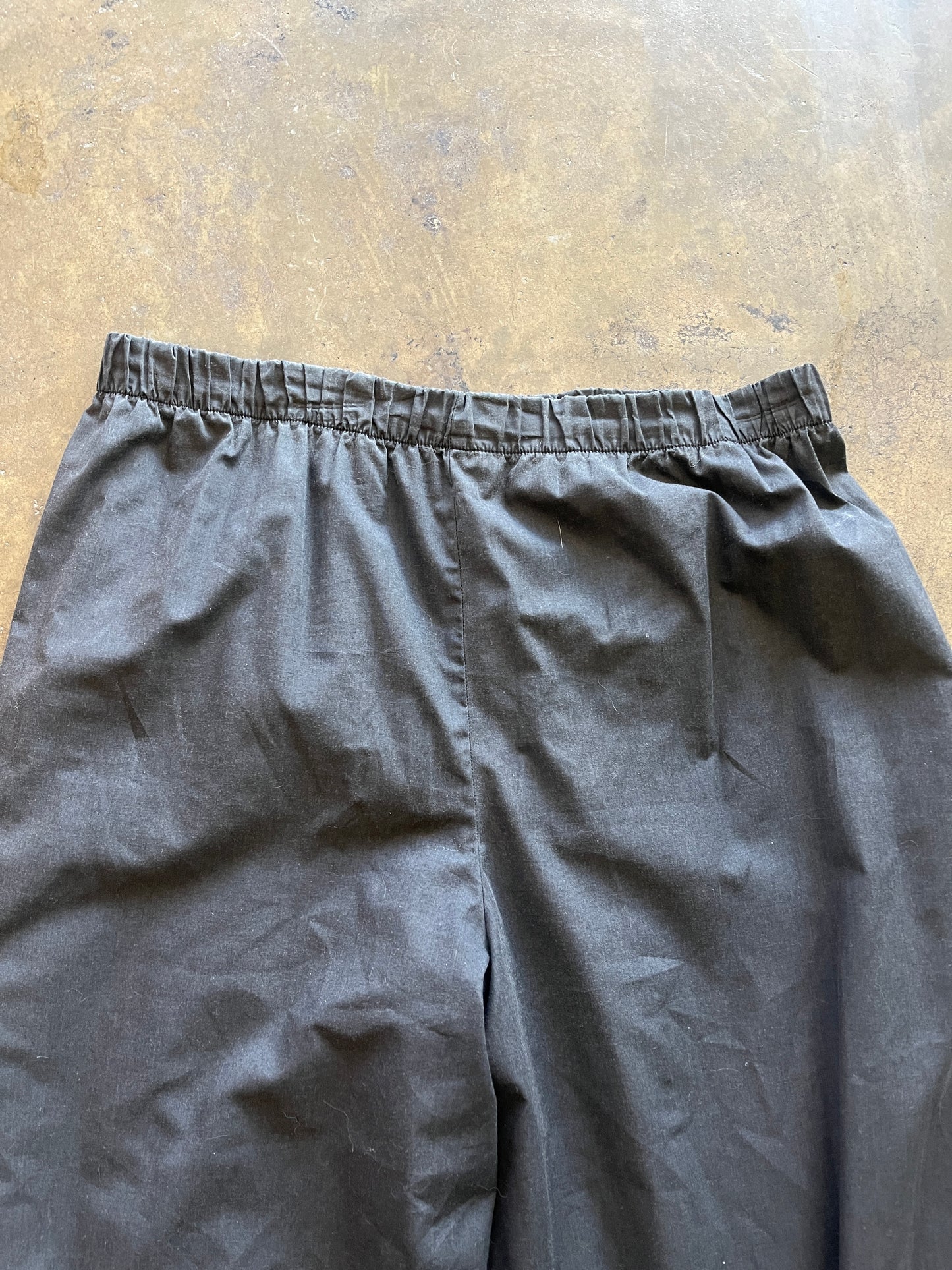 Black Canvas Joggers