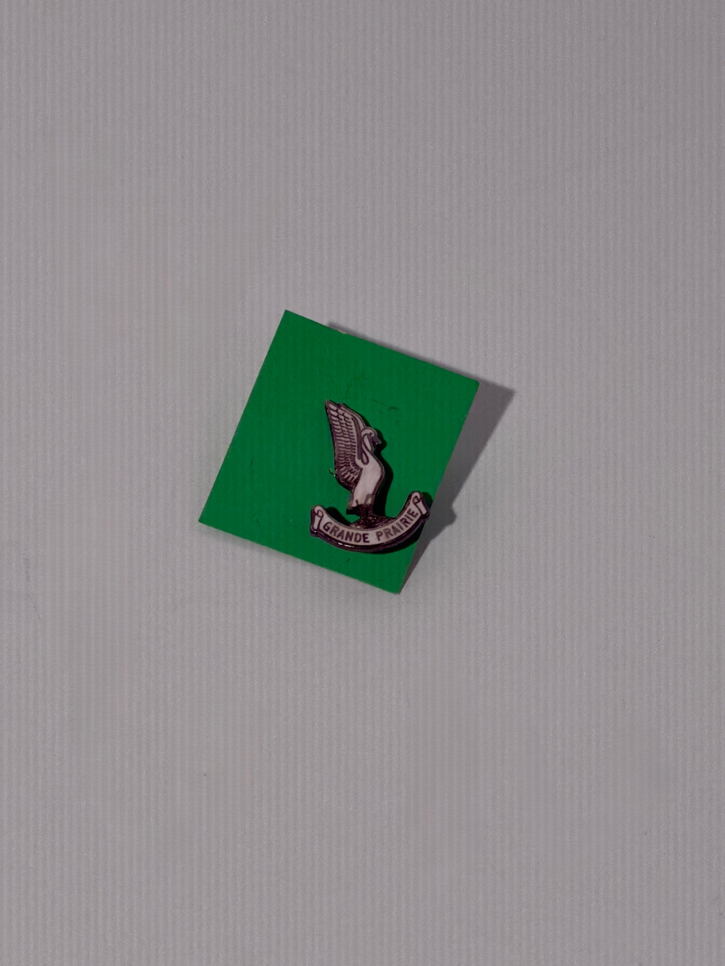 Grande Prairie Crane Pin