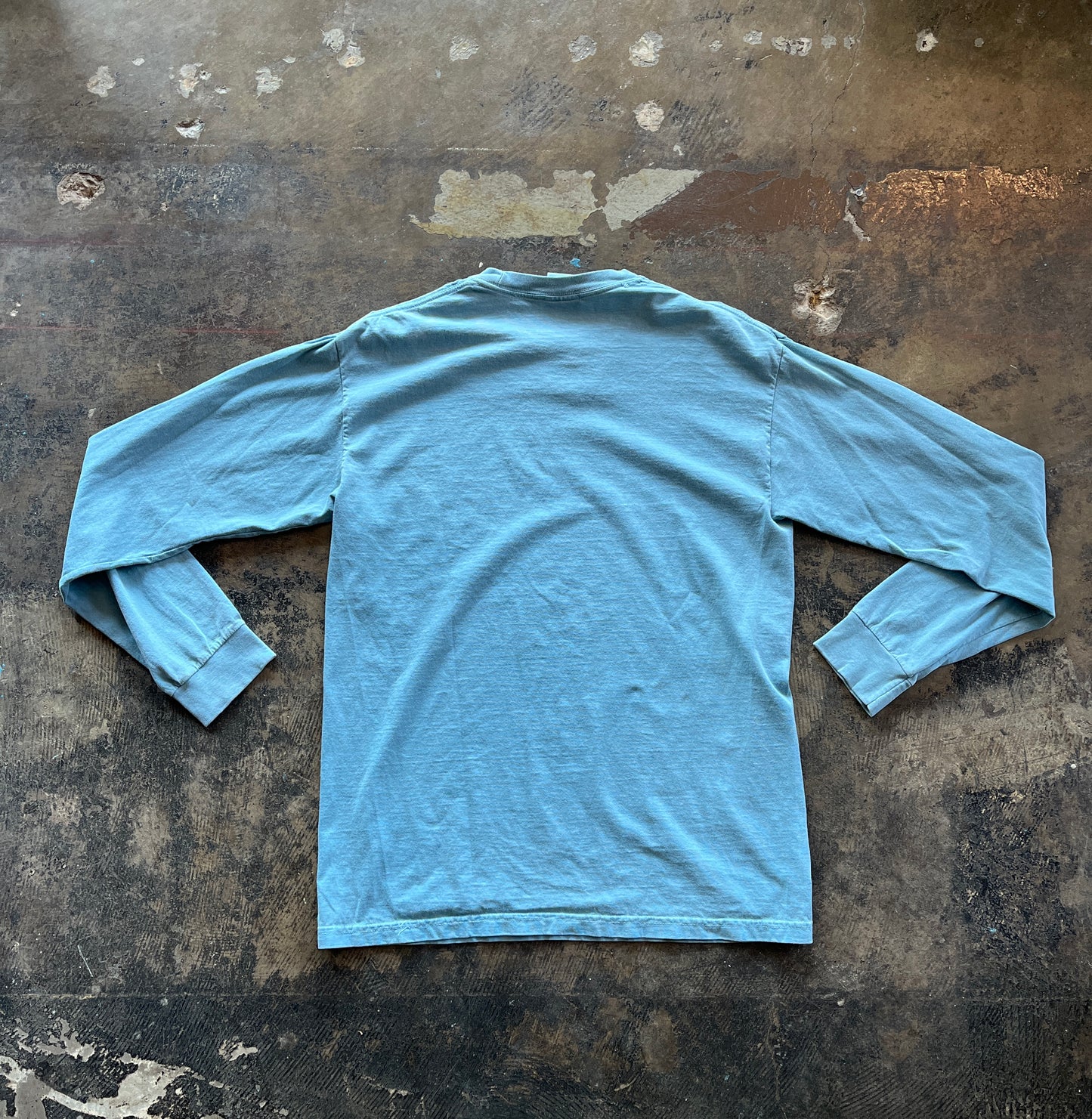 Sky Blue Wrangler Long Sleeve Tee