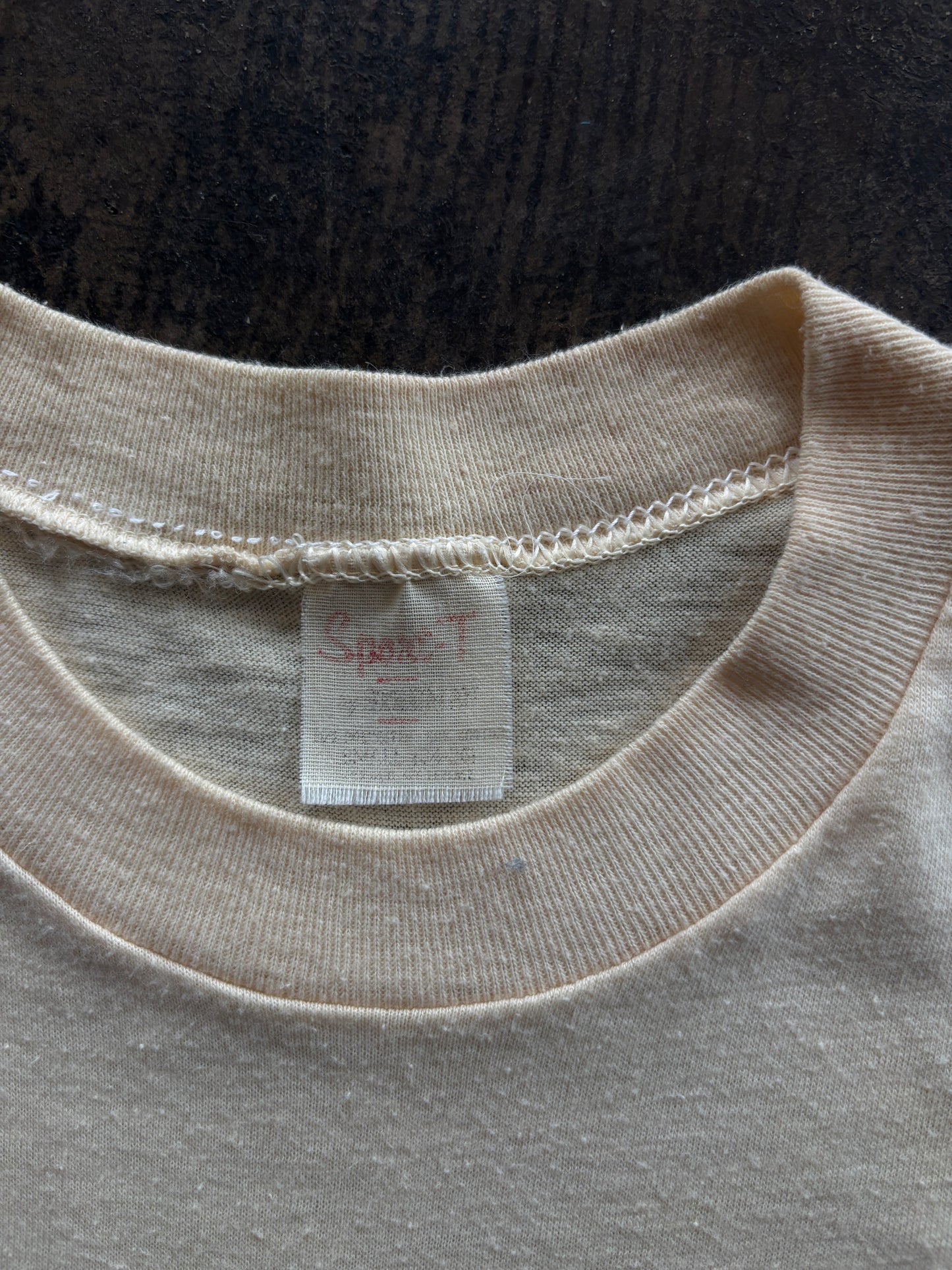 Cream Venture Sail Club Tee