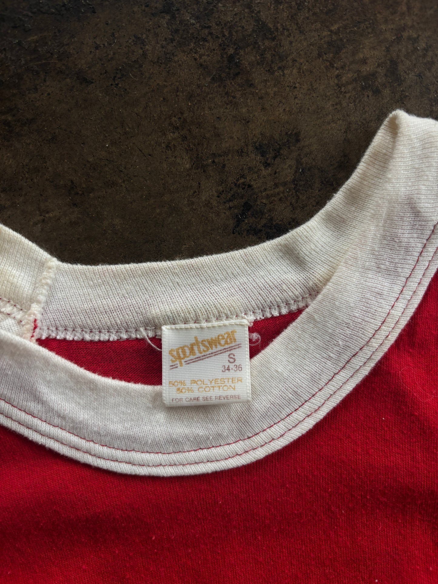 Red Southgate Elementary Ringer Tee