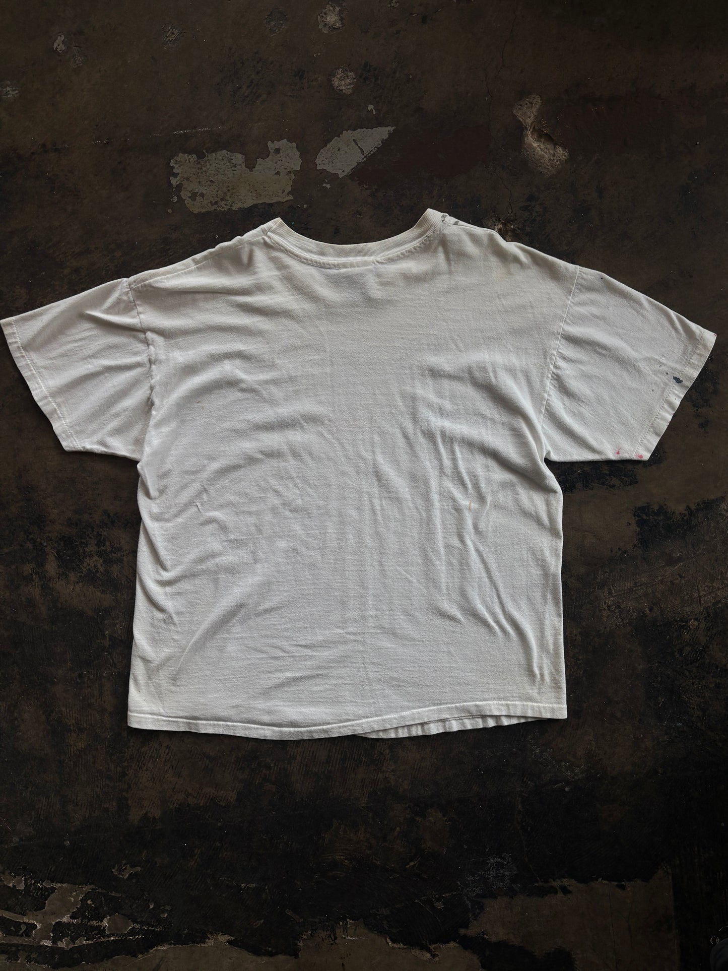 White Delta Tee