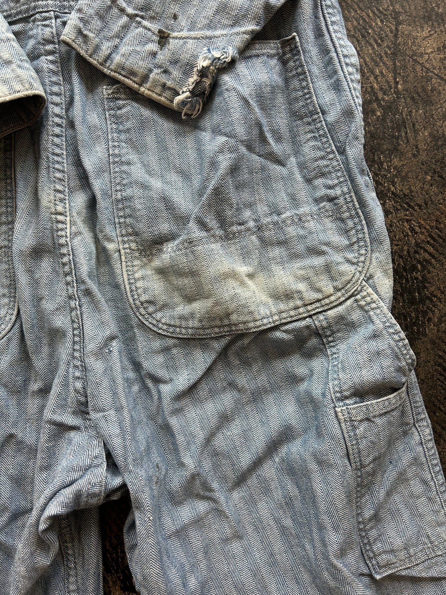 Cantrihum Union Painter Striped Overalls