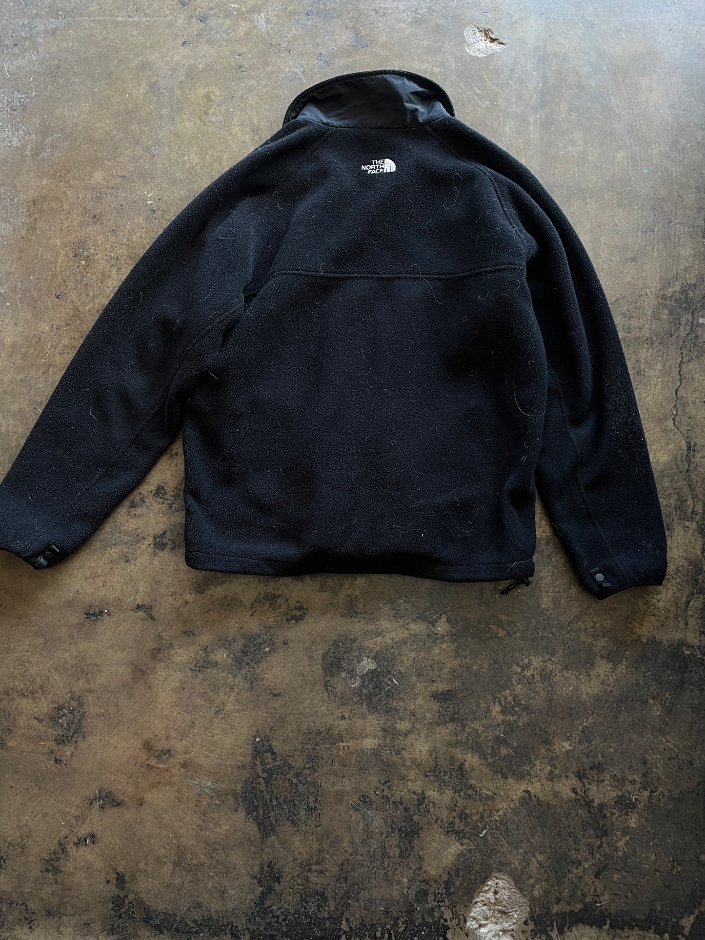 North Face Full Zip Black Fleece