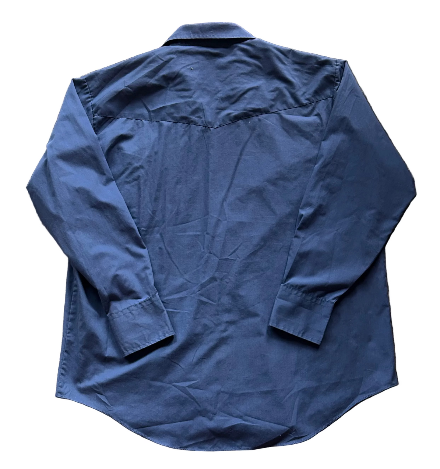 Dark Blue Plains Pearl Snap