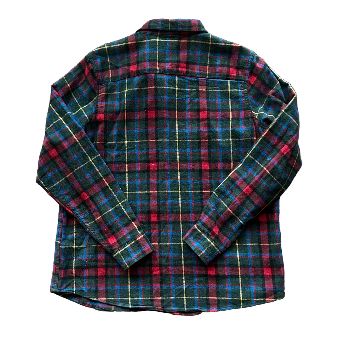 Primary Color Plaid Flannel L.L. Bean