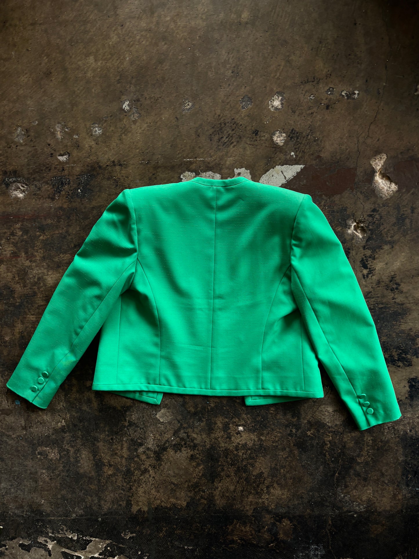 Lilli Ann White + Green Dress Set