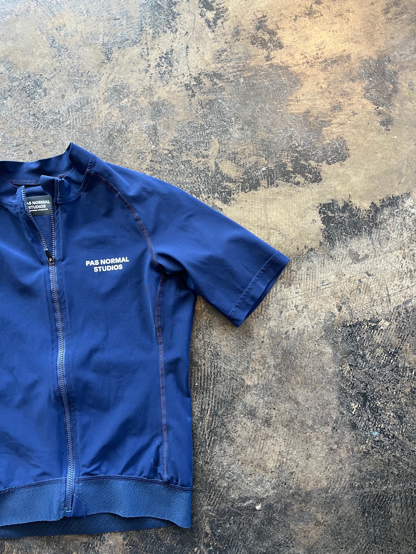 Pas Normal Navy Cycling Shirt