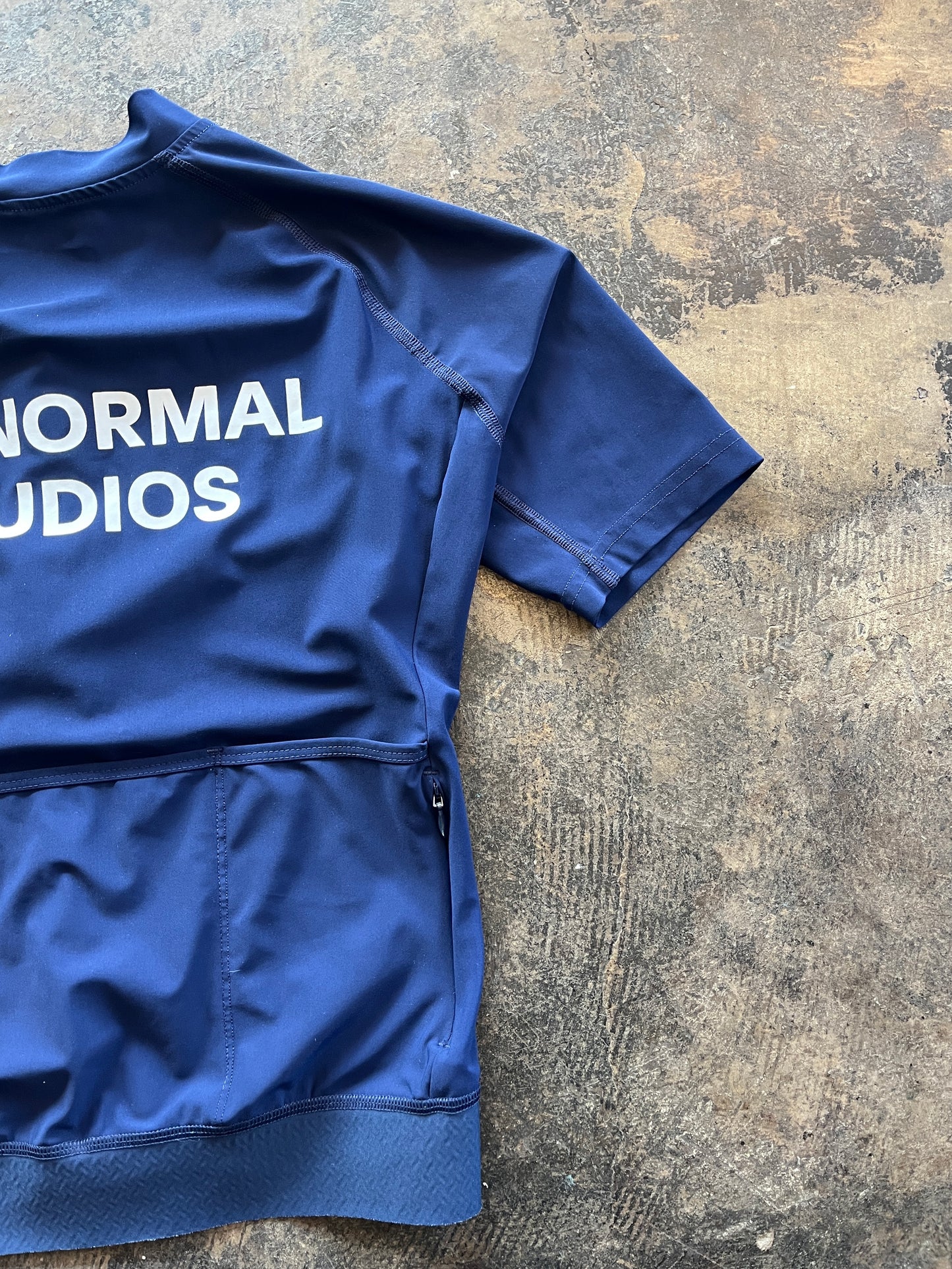 Pas Normal Navy Cycling Shirt