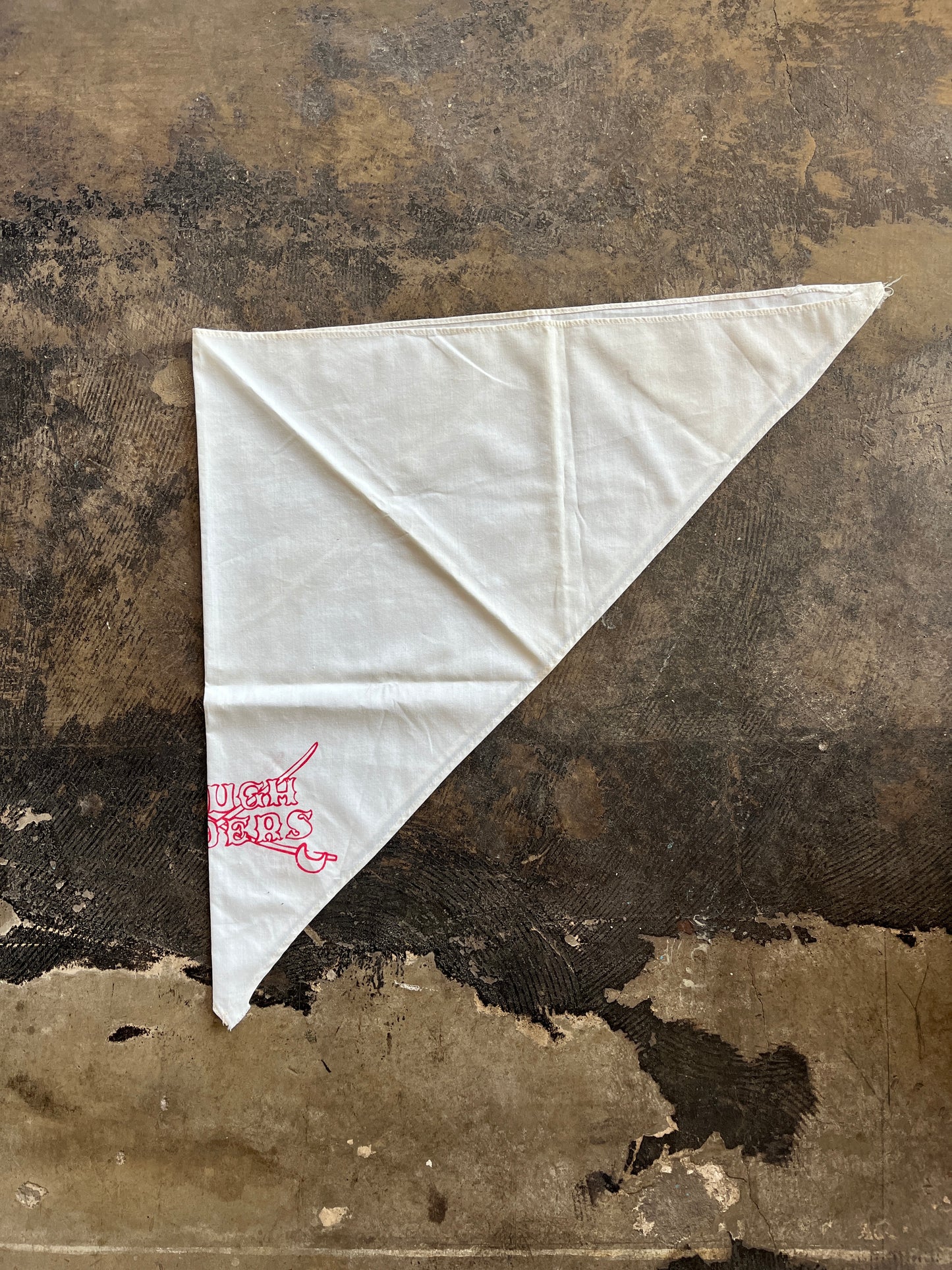 White Rough Riders Handkerchief/Bandana