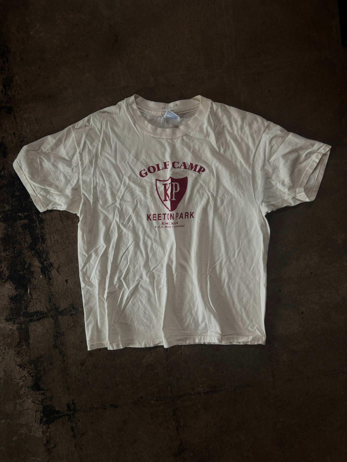 White Keeton Park Golf Camp Tee