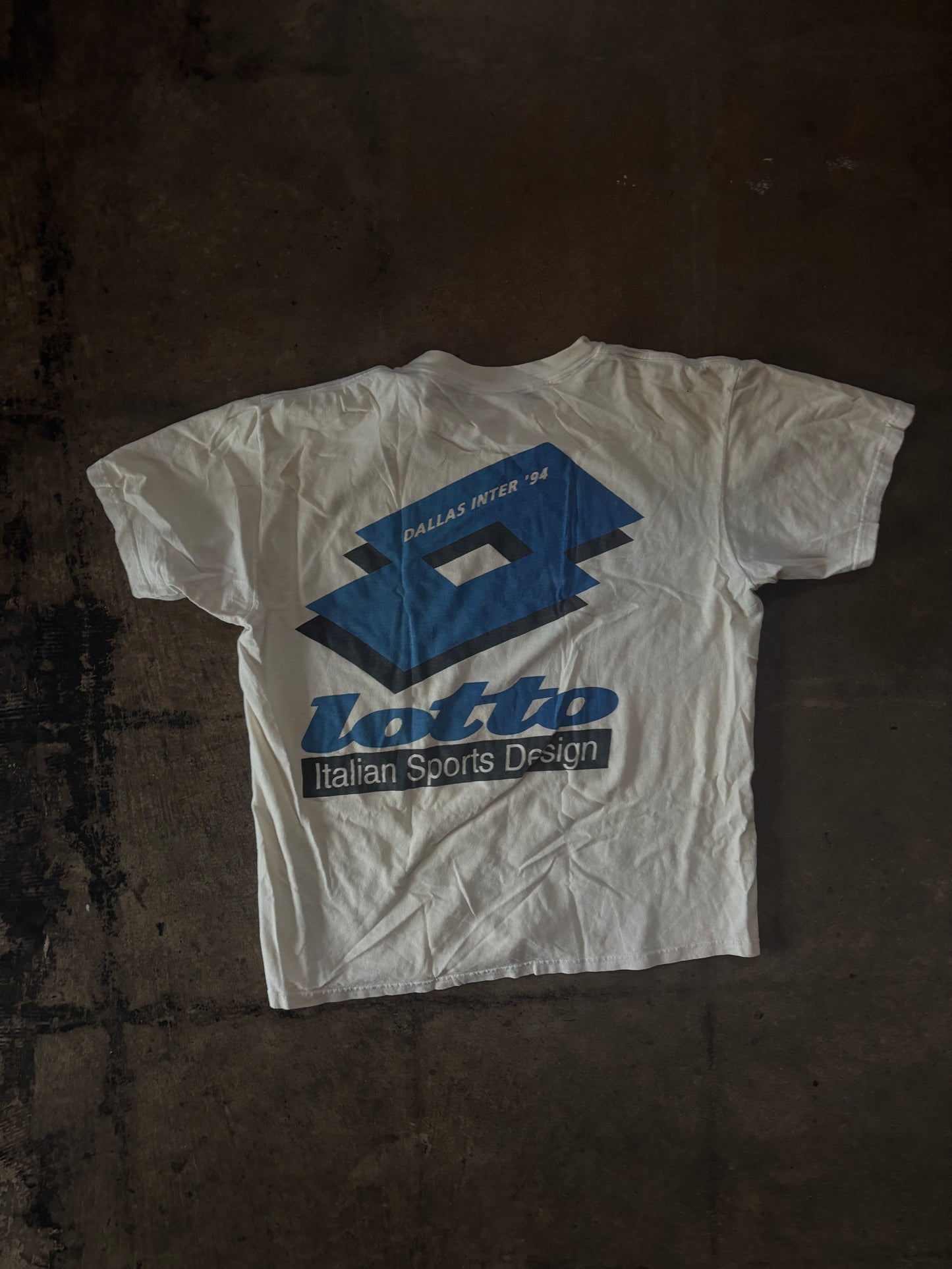 White Dallas Inter Soccer Invitational 1994 Tee