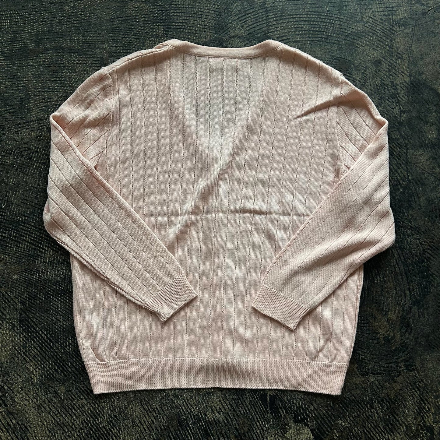Light Pink Button Front Cardigan